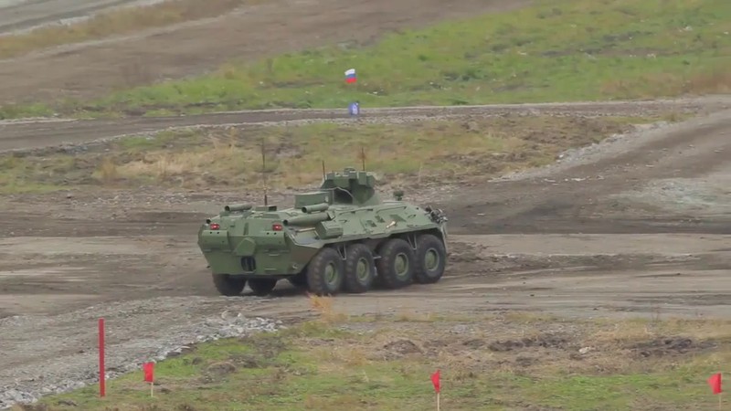 Khoanh khac xe thiet giap BTR-82 cua Nga no tung o Syria-Hinh-7