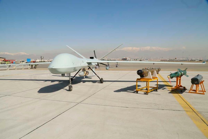 UAV vu trang MQ-9 cua My da bi Iran sao chep trang tron-Hinh-2