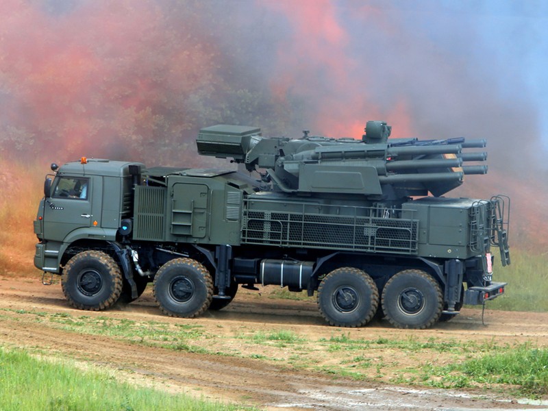 To hop phong khong Pantsir-S1 cua Nga ha 47 UAV Tho Nhi Ky-Hinh-2