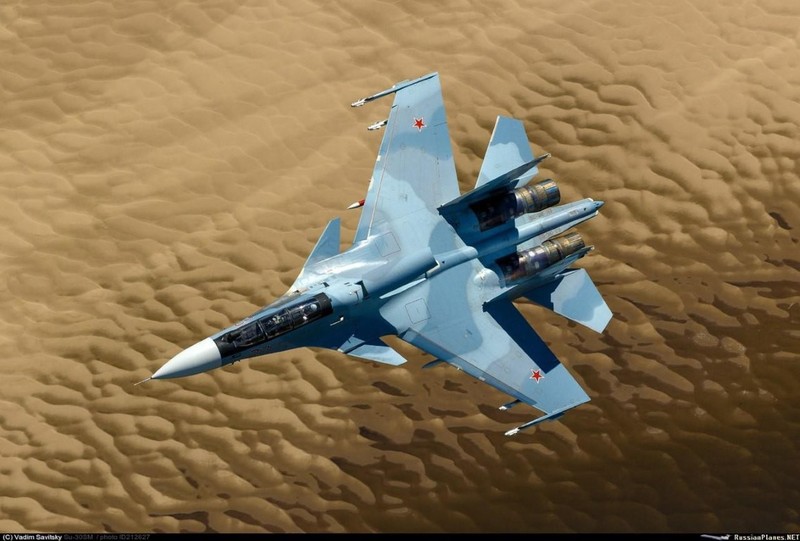 Hang loat Su-30SM cua Nga san sang o bien gioi-Hinh-13