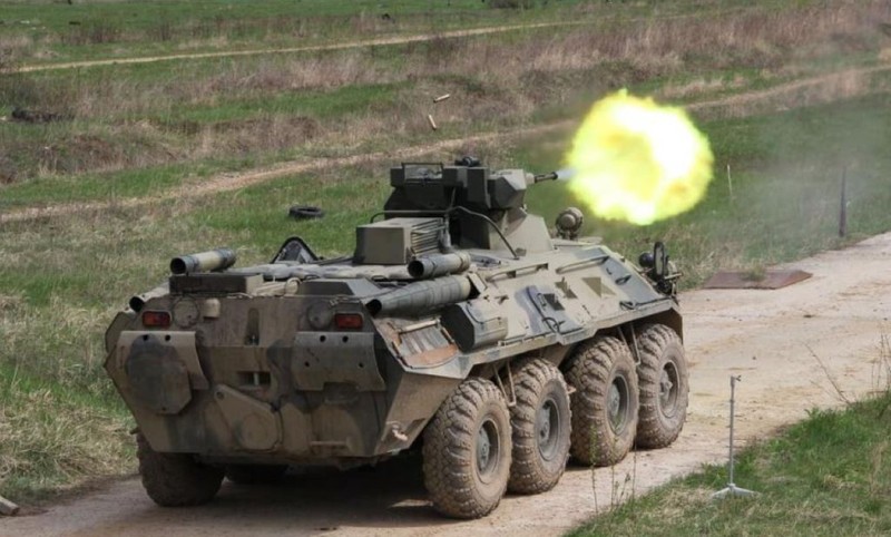 Thiet giap BTR-82 Nga lai dam nhau voi xe quan su My o Syria-Hinh-12