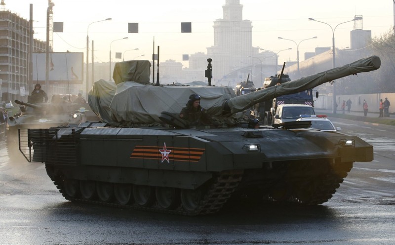 Nga: Phien ban tu hanh cua xe tang T-14 Armata da thu nghiem xong-Hinh-6