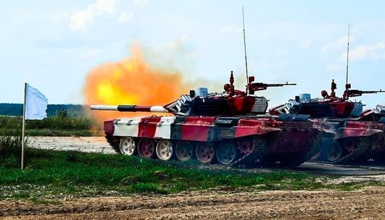 The le cuoc thi Xe tang hanh tien - Tank Biathlon tai Army Games 2021-Hinh-14