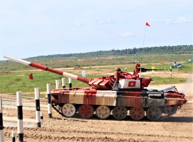 The le cuoc thi Xe tang hanh tien - Tank Biathlon tai Army Games 2021-Hinh-4