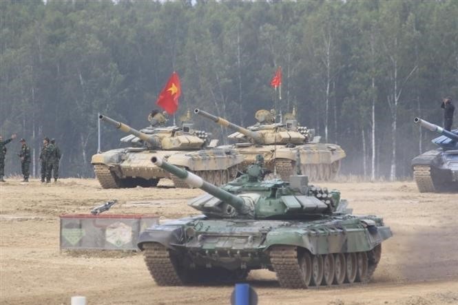 The le cuoc thi Xe tang hanh tien - Tank Biathlon tai Army Games 2021-Hinh-5