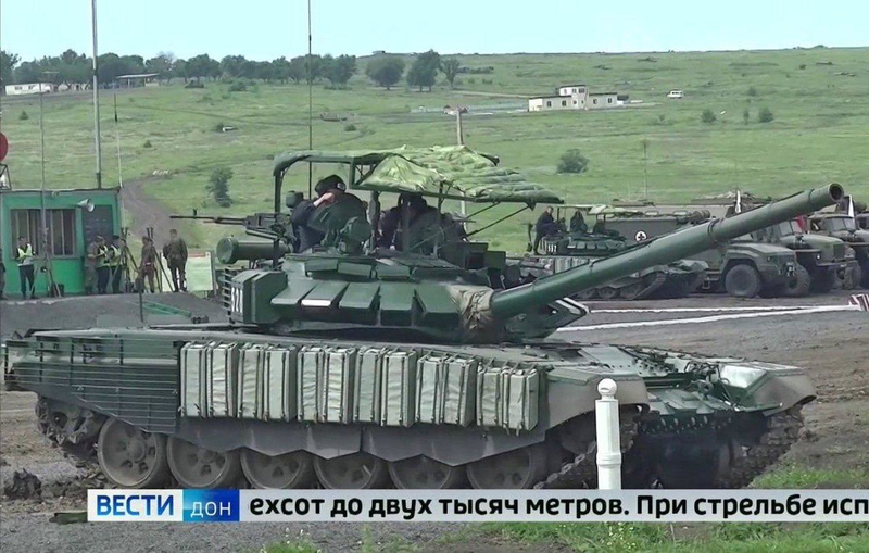 'Mai che' tren T-72B3 Nga vo tac dung truoc ten lua Javelin Ukraine-Hinh-3