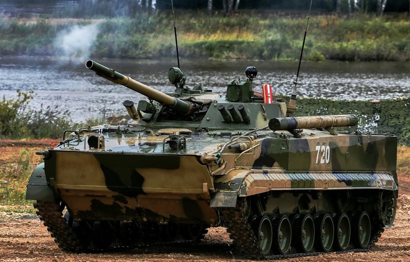 Thiet giap BMP-3 Azerbaijan dinh dan phao co lon-Hinh-6
