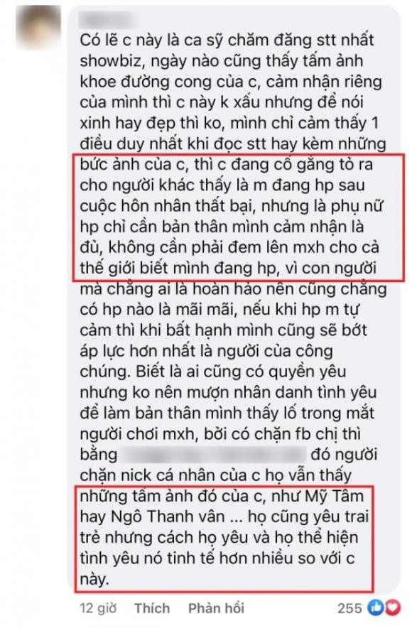 Bi so voi My Tam va Ngo Thanh Van, Le Quyen gat gong dap tra