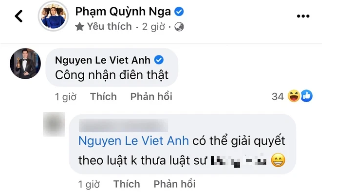 Quynh Nga vua tha thinh, Viet Anh vao dap tra 1 cau khien chinh chu can loi-Hinh-2