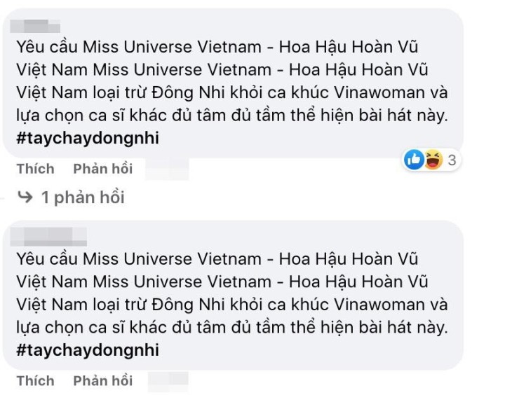 Fanpage Hoa hau Hoan vu Viet Nam bi 'khung bo' vi on ao cua Dong Nhi-Hinh-2
