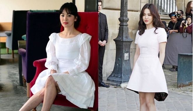 Song Hye Kyo co biet tai hack dang bang trang phuc chi em