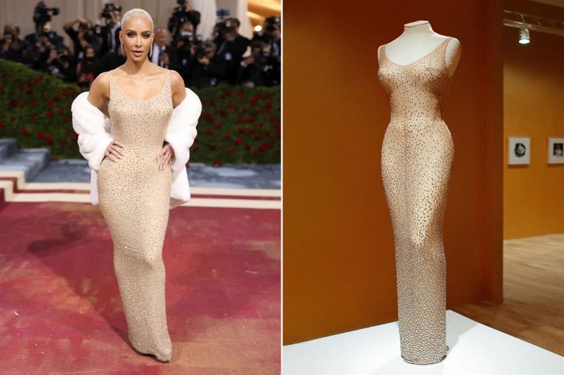 Kim Kardashian phu nhan viec lam hong vay cua Marilyn Monroe