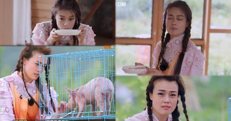 Show Trung Quoc bi chi trich vi ep nghe si an cam heo, giun de-Hinh-2