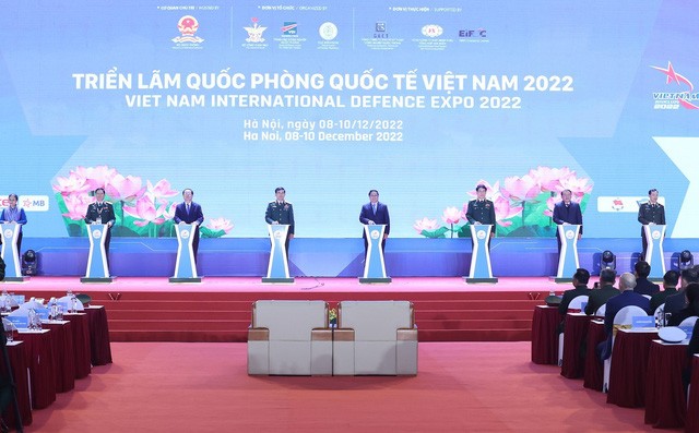 Thu tuong du le khai mac Trien lam Quoc phong quoc te Viet Nam 2022-Hinh-4