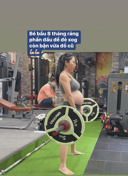 Em gai Tran Thanh khoe bung bau khe ne nang ta cuc dinh-Hinh-5