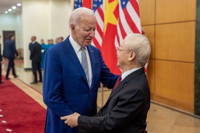 Tong thong Joe Biden chia se cam xuc dac biet va dang anh chup cung Tong Bi thu-Hinh-5