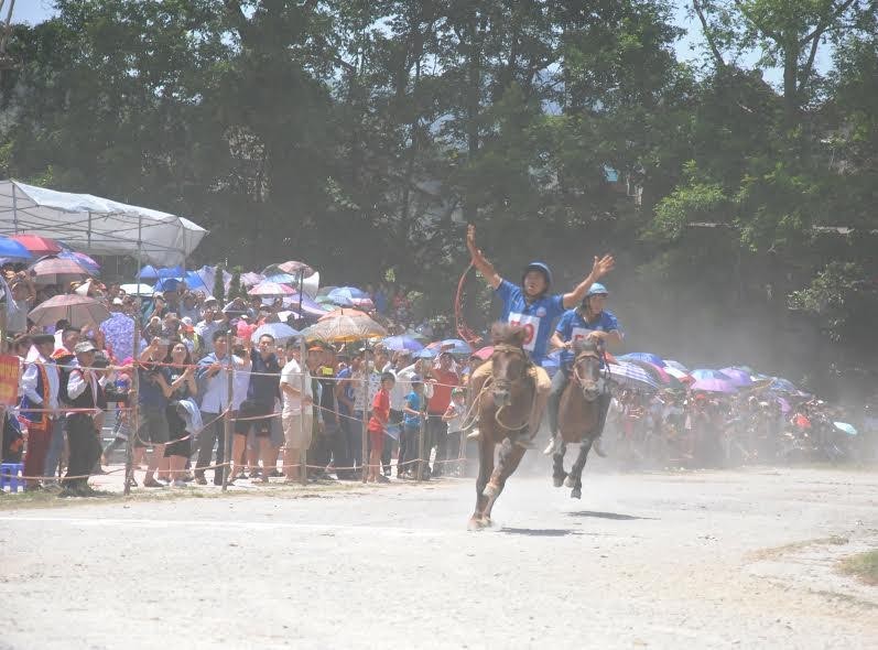 Hang nghin nguoi doi nang nong xem dua ngua o Bac Ha-Hinh-6