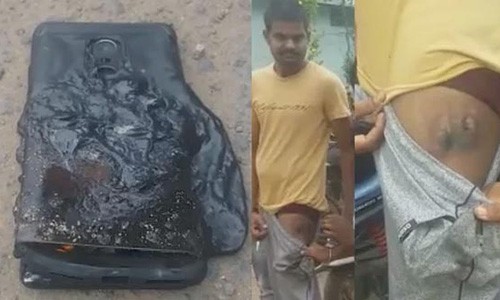 Smartphone "nhai" Galaxy Note 7 bat ngo phat no trong tui nguoi dung