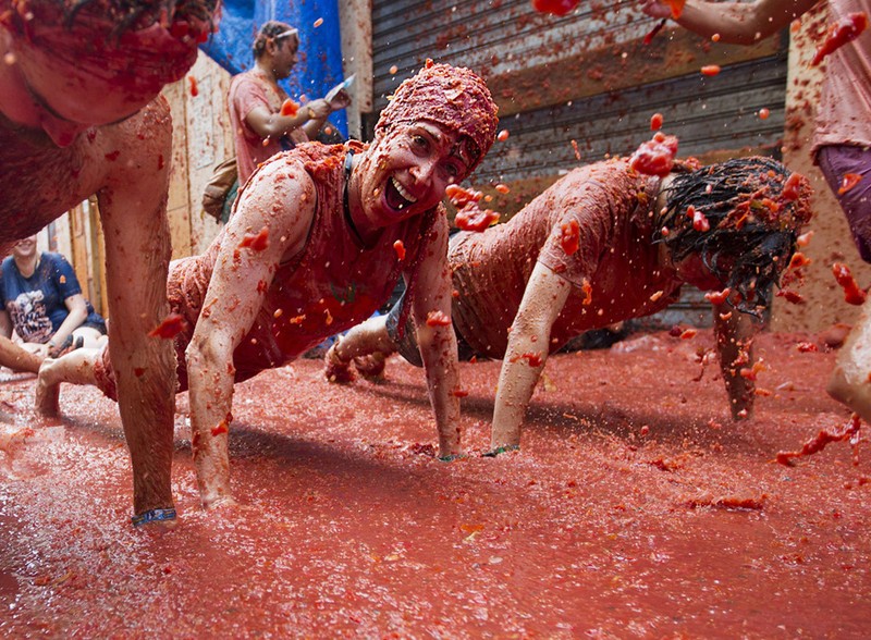 La Tomatina: &quot;Cuoc chien ca chua&quot; lon nhat the gioi-Hinh-10