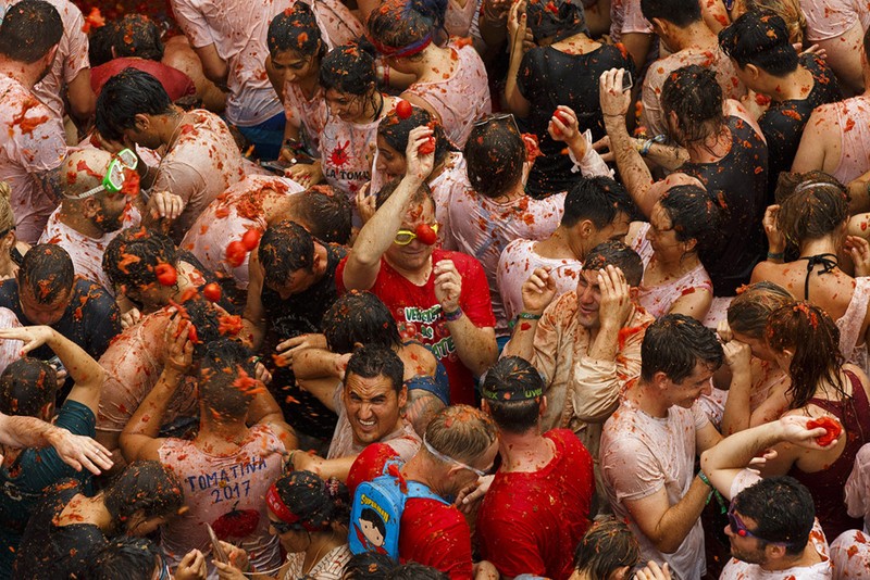 La Tomatina: &quot;Cuoc chien ca chua&quot; lon nhat the gioi-Hinh-8