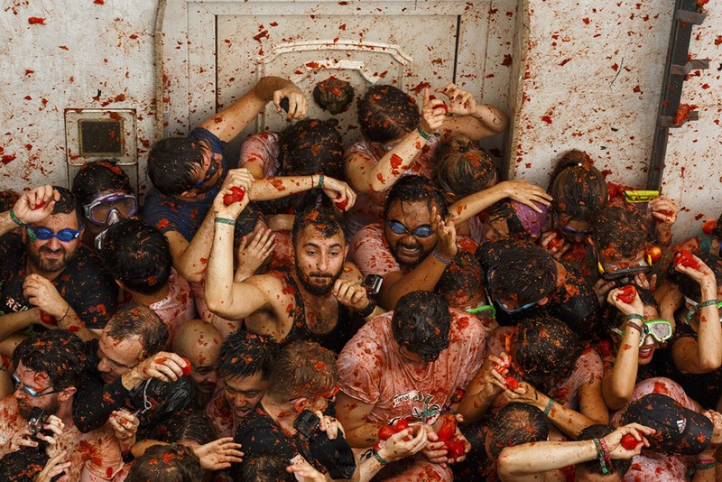 La Tomatina: &quot;Cuoc chien ca chua&quot; lon nhat the gioi