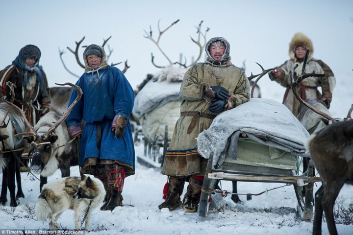 Cuoc song trong cai lanh thau xuong cua nguoi Nenets o Siberia