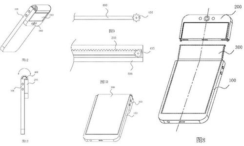 Oppo khoe y tuong smartphone man hinh gap