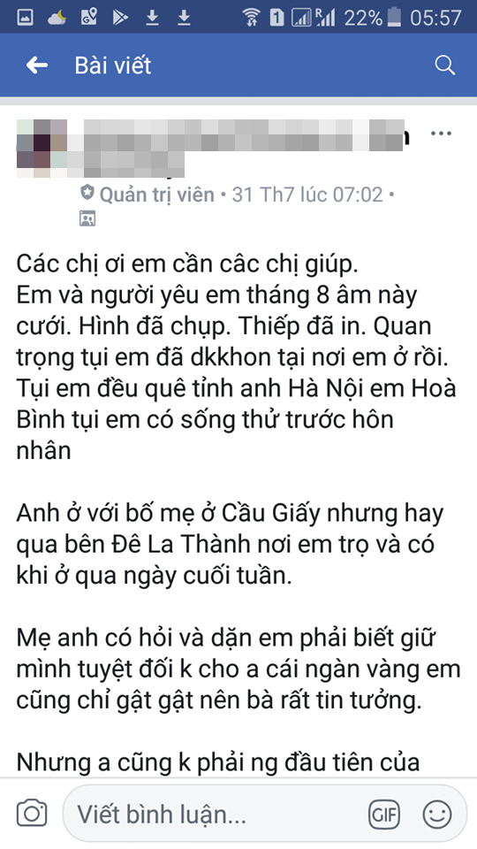 Me chong tuong lai nhan duoc clip sex tu nguoi yeu cu cua con dau