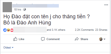 Ong bo tre dang dan nho dan mang: Ho Dao dat ten con la gi?