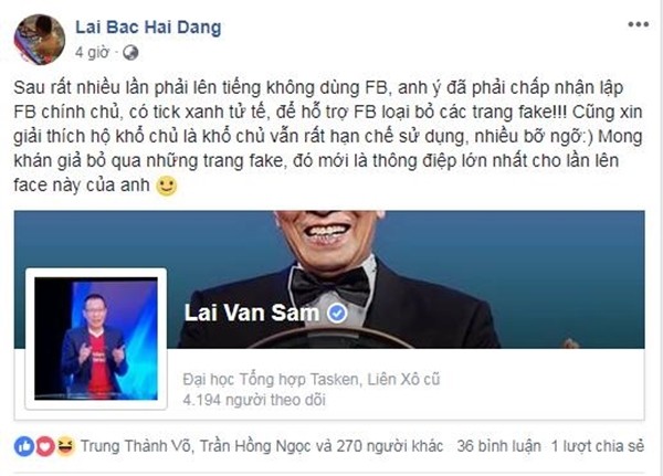 MC Lai Van Sam noi gi voi nhung ke mao danh tren Facebook-Hinh-2