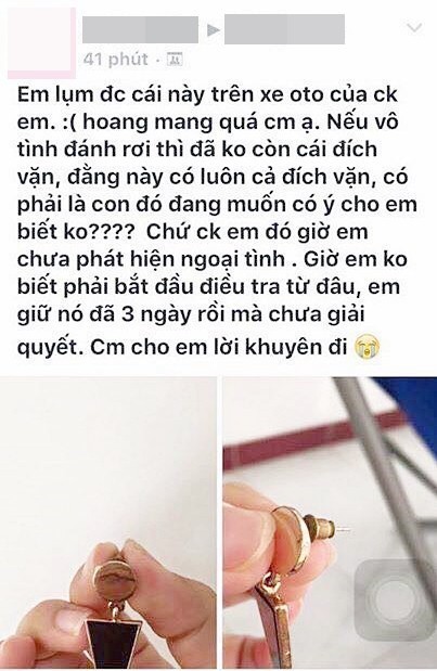 Pha an ngoai tinh chi tu mot chiec khuyen tai