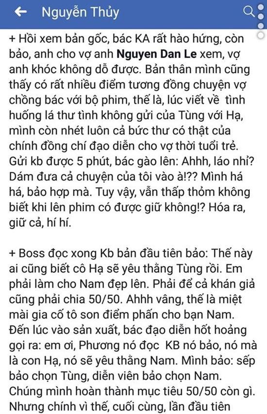 La thu tinh Khai Anh gui Dan Le nam xua bong duoc 