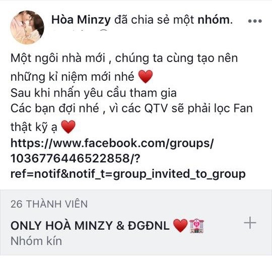 Hoa Minzy gay soc tien hanh dai 