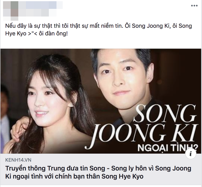 Mai Phuong Thuy khang dinh khong cong khai chong vi Song Joong Ki