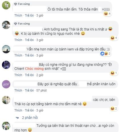 Fan hao hung khi Xuan Truong bi nem xuong nuoc mung sinh nhat-Hinh-2