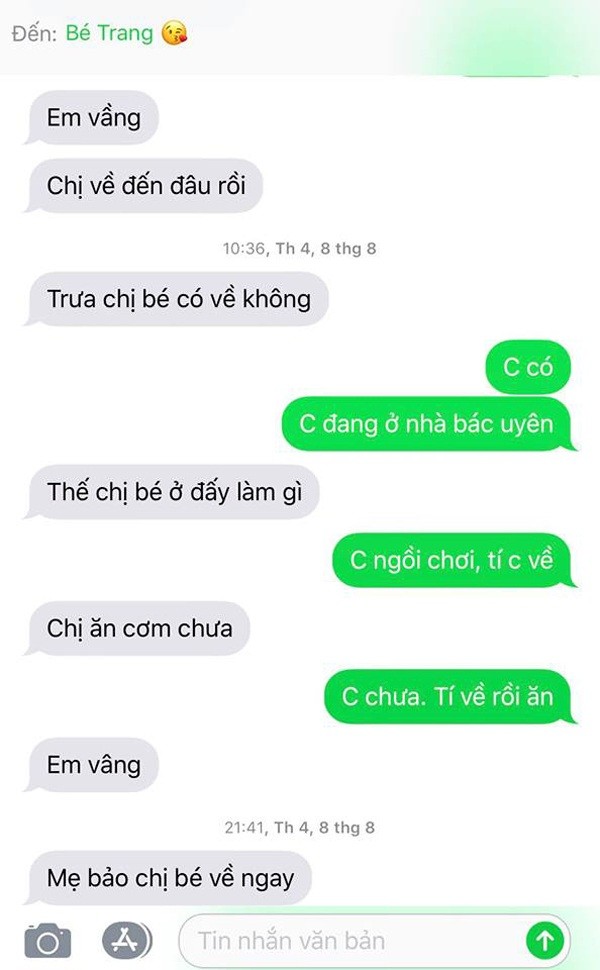 Chi em cung me khac cha, hon nhau 14 tuoi ma nhan tin voi nhau ngot lim-Hinh-2