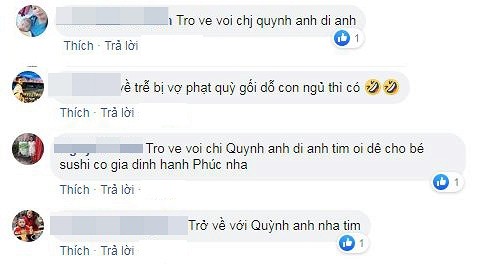 Dan mang khuyen nen dua vao Quynh Anh, Tim phan hoi soc-Hinh-2