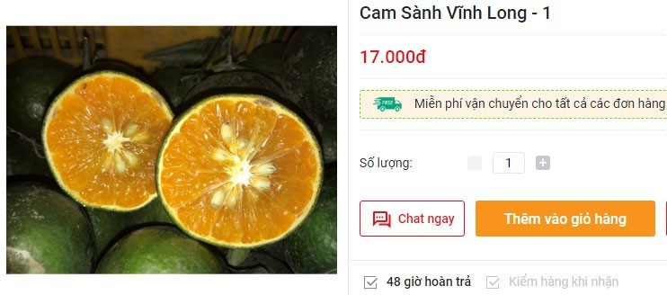 Cam sanh loan gia, co noi ban gan tram nghin/kg-Hinh-4