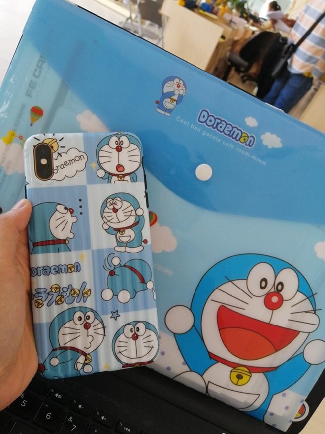 Co gai 27 tuoi thiet ke phong ngu ngap tran hinh Doraemon-Hinh-4