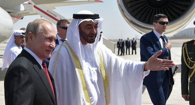 UAE to chuc nghi le hoanh trang de tiep don Tong thong Putin