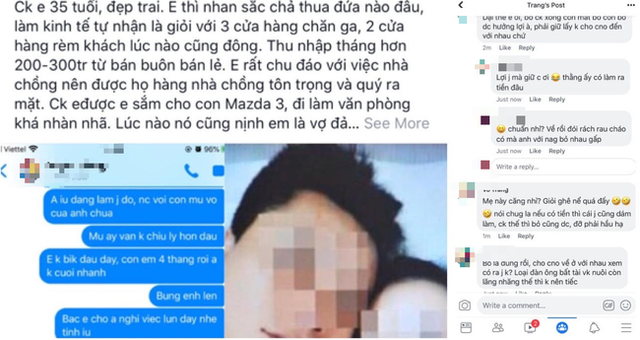 Mang tin nhan cua bo nhi cho ca ho hang xem roi tuyen bo tra lai chong