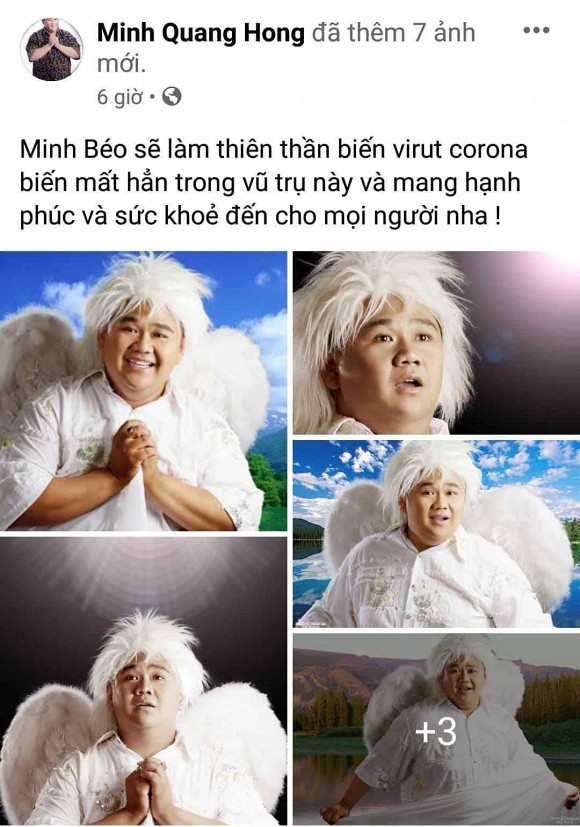 Minh Béo lại gây xôn xao với bộ ảnh thiên thần đẩy lùi Covid19  Netizen   Việt Giải Trí