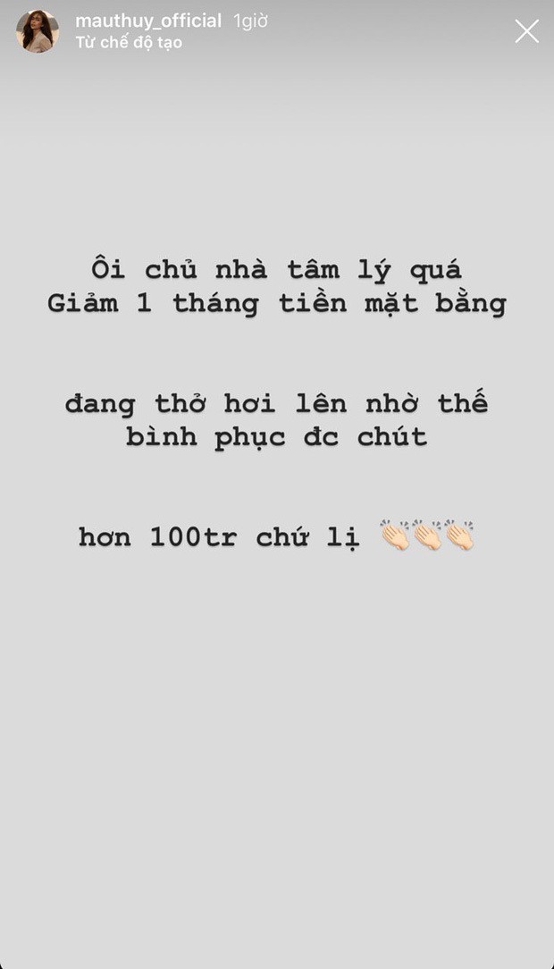 A hau Mau Thuy duoc chu nha mien phi tien mat bang 100 trieu-Hinh-2