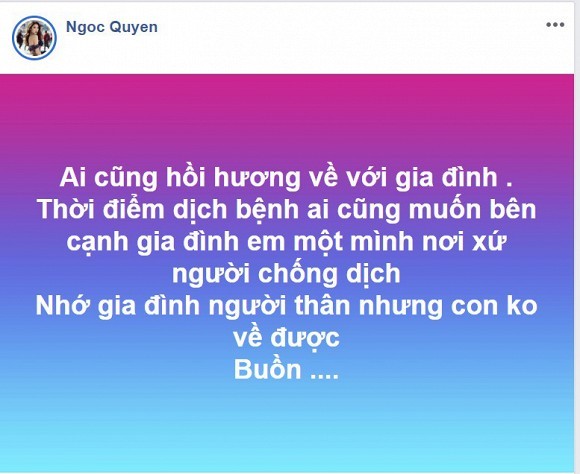 Ngoc Quyen co don vi mot minh noi xu nguoi giua mua Covid-19-Hinh-3