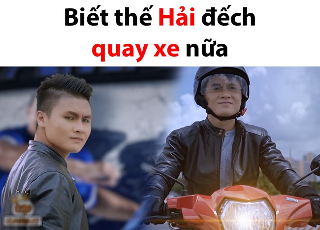 Quang Hai meo mat voi trao luu Hai, quay xe hot tren mang xa hoi-Hinh-8