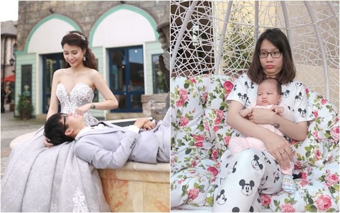 Ba nam sinh 2 dua, hotmom Thanh Tran than tho, 'che chong xai hao'-Hinh-3
