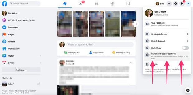 Facebook web update giao dien 'den si' cho nguoi dung Viet Nam-Hinh-6