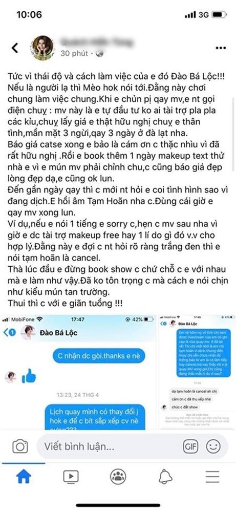 Dao Ba Loc bi chuyen vien trang diem to dong danh, nuot loi