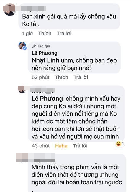 Chong bi che xau, Le Phuong xin tro giup tu dan mang-Hinh-2