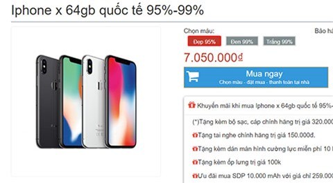 iPhone X dep long lanh, giam gia 'kich san' tai Viet Nam-Hinh-2